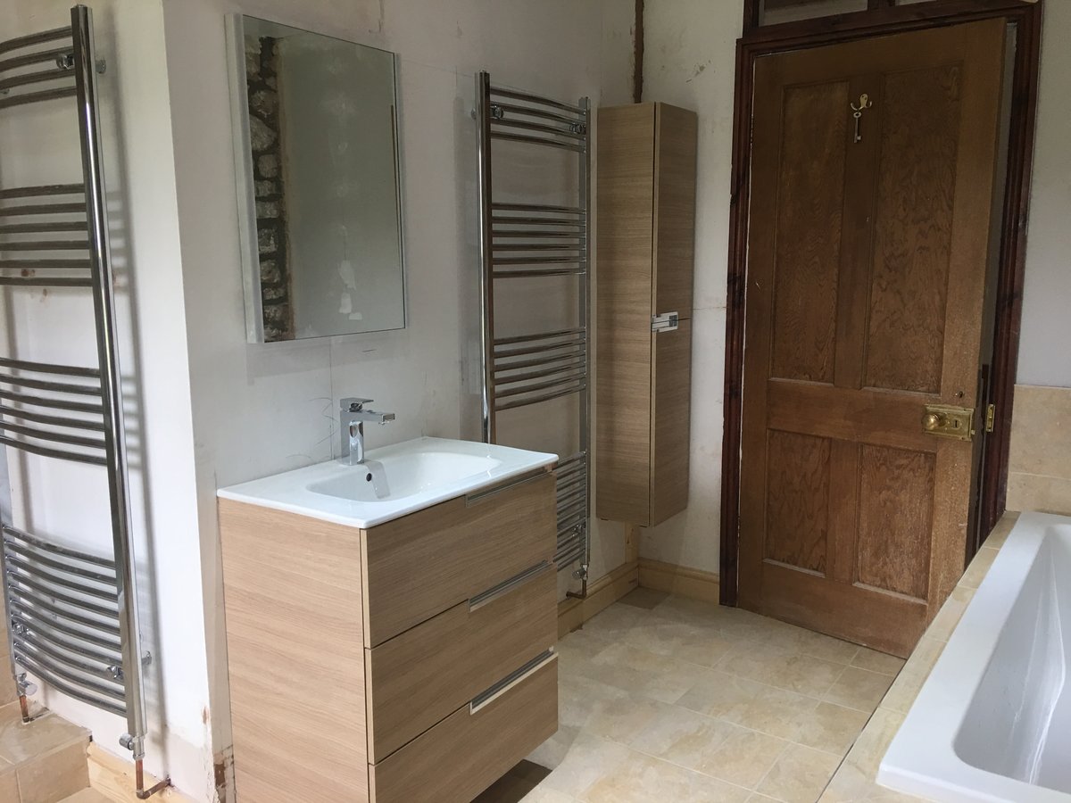 image shows: bathroom en suite makeover mork 