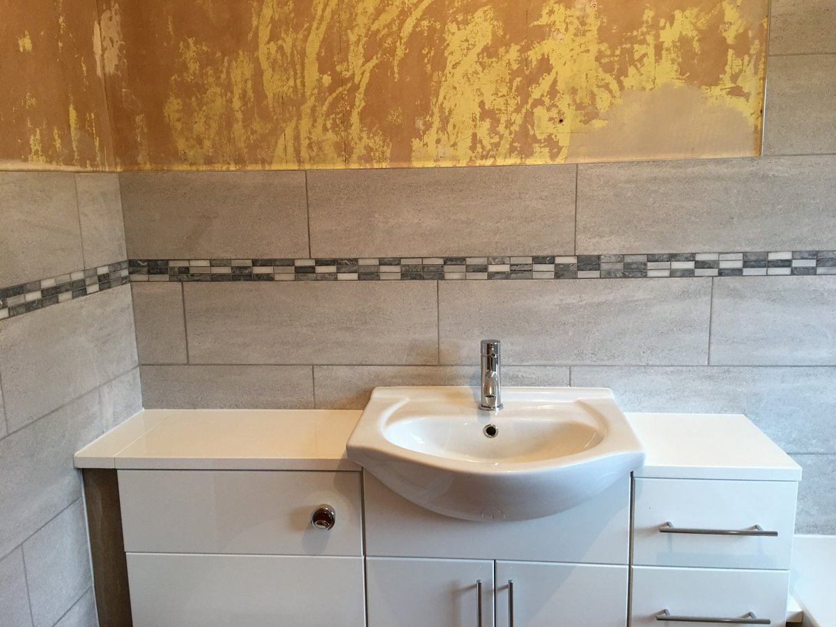 image shows: bathroom makeover beaufort 