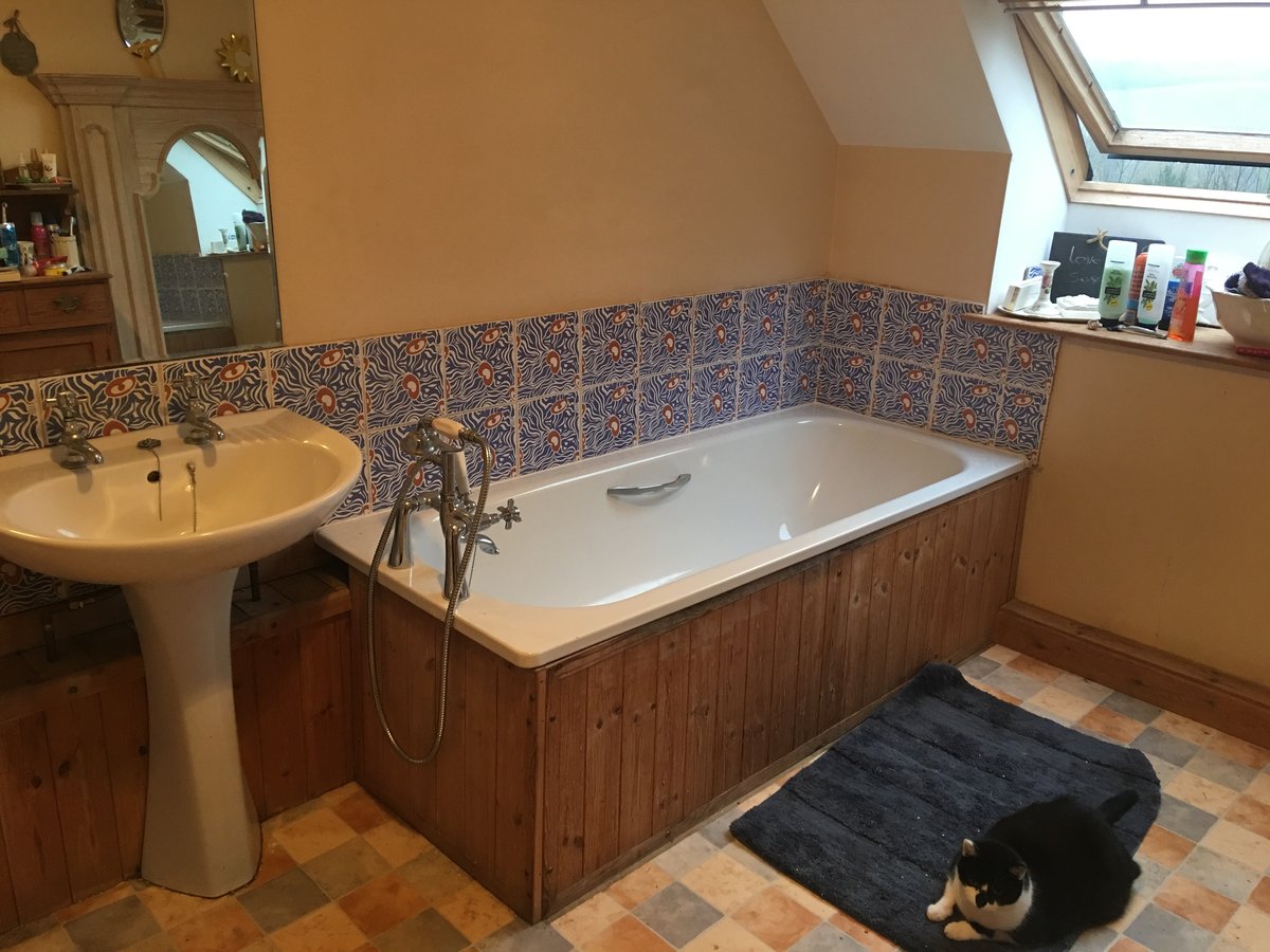 image shows: bathroom renovation alteration devauden 