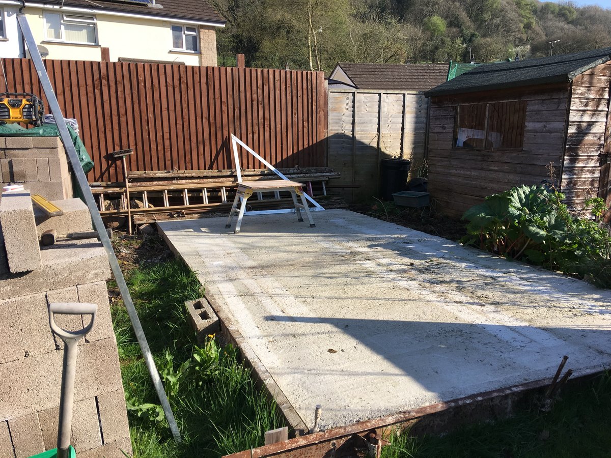 An image of blockwork shed in llandogo  goes here.