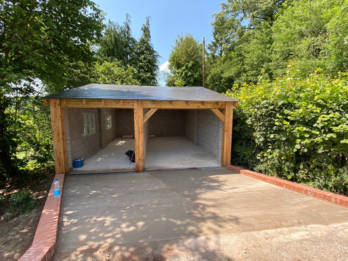 988: Click here for full sized Garage slate roof image and more information Garage slate roofImage with link to high resolution version