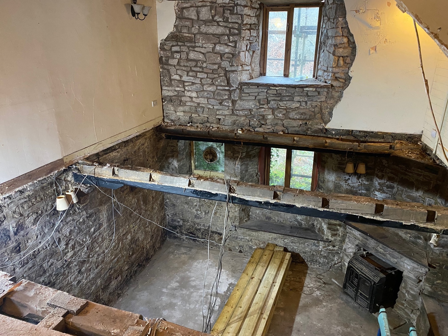 994: Click here for full sized New floor preparations image and more information New floor preparationsImage with link to high resolution version