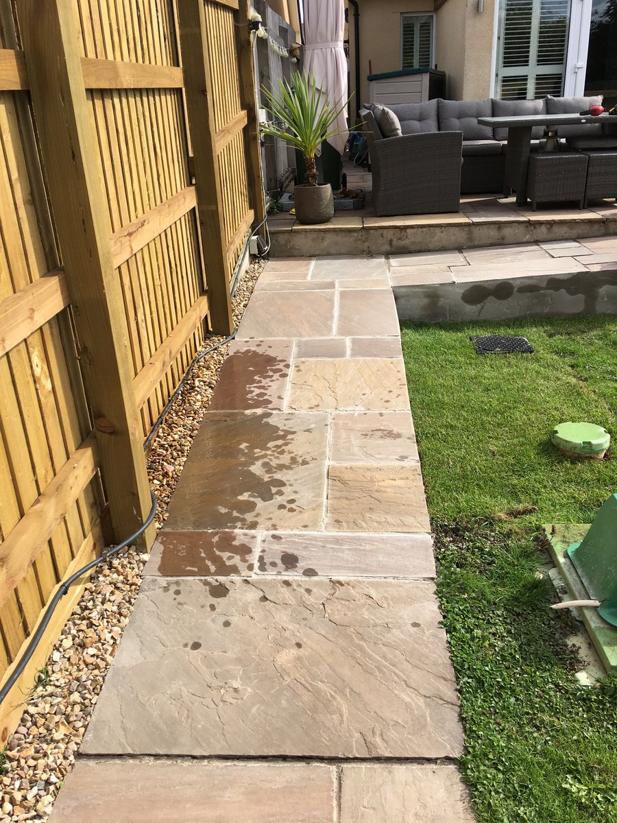Image of disabled ramp and garden path beachley 