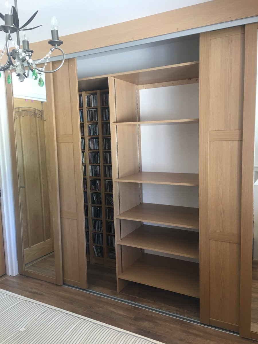 image shows: fitted wardrobes before after monmouth 