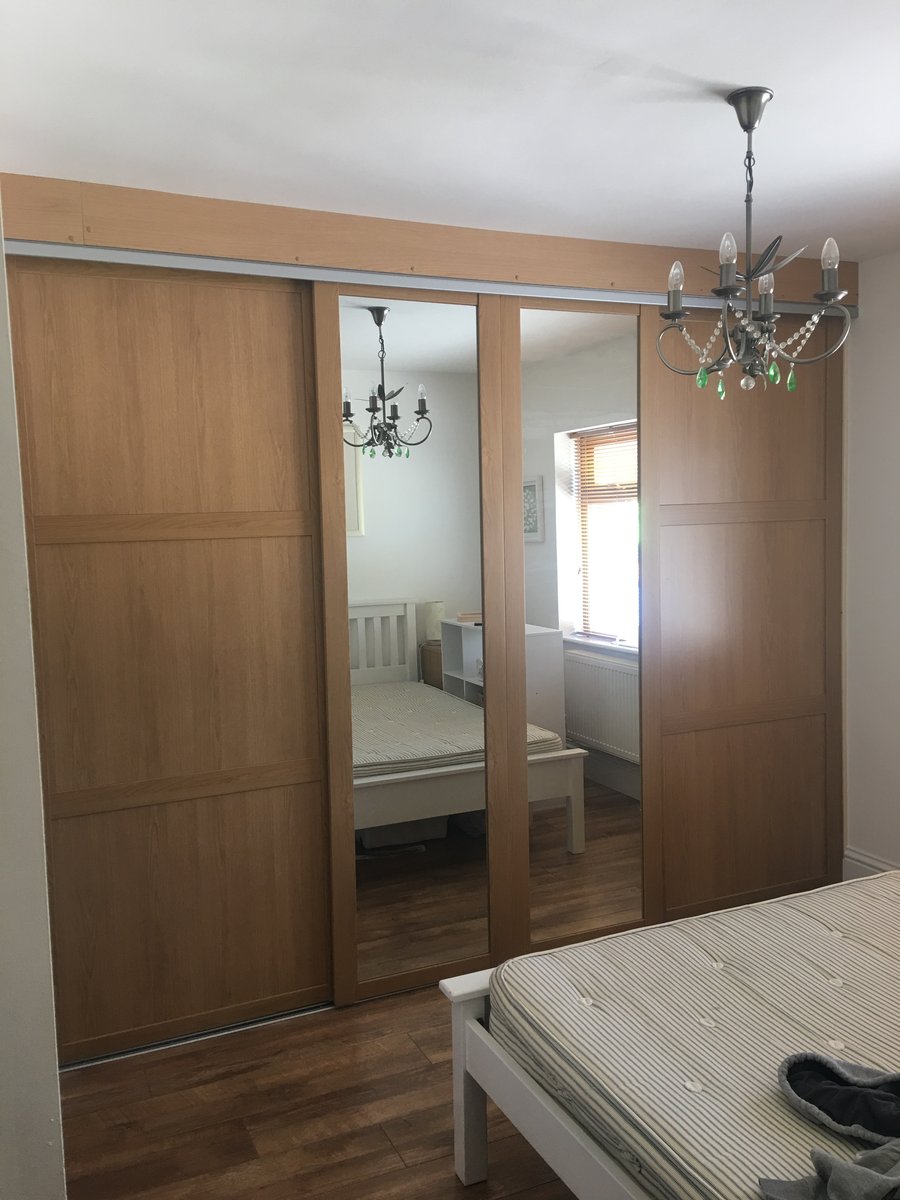 image shows: fitted wardrobes before after monmouth 