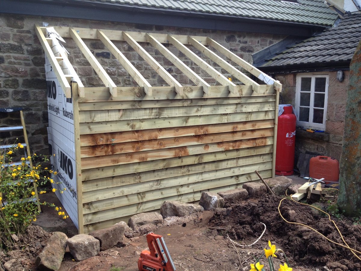 Click here to view the image of groundworks woodshed cleddon at higher resolution. An image of groundworks woodshed cleddon goes here.