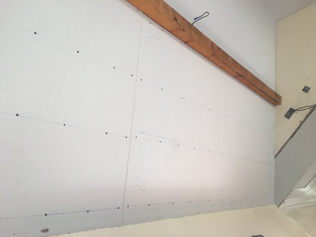 Image of insulate plasterboard skim cross ash 009 <h2>2019-01-04 - Winter is upon us like a pack of wolves</h2>