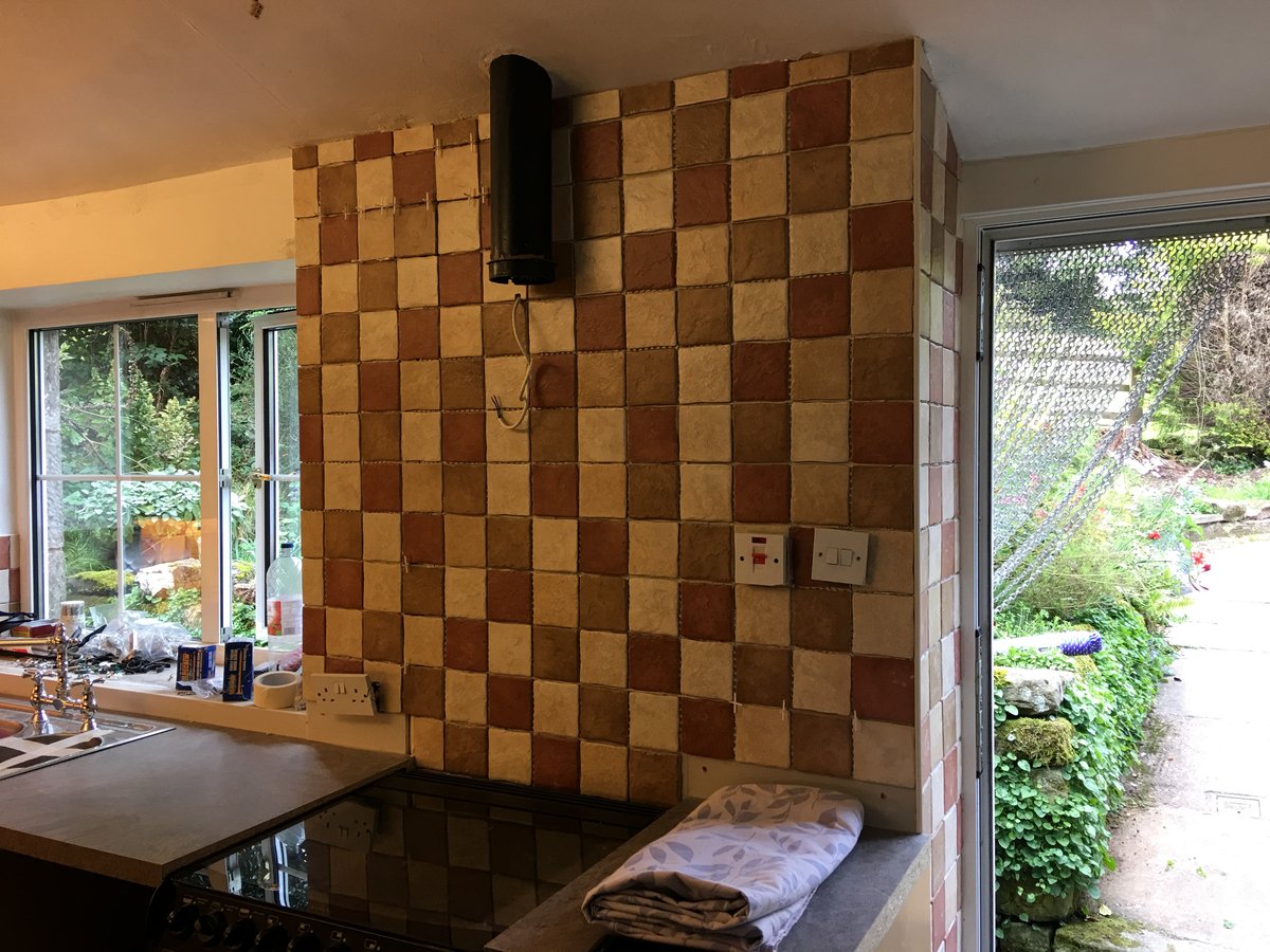 image shows: kitchen makeover cleddon 