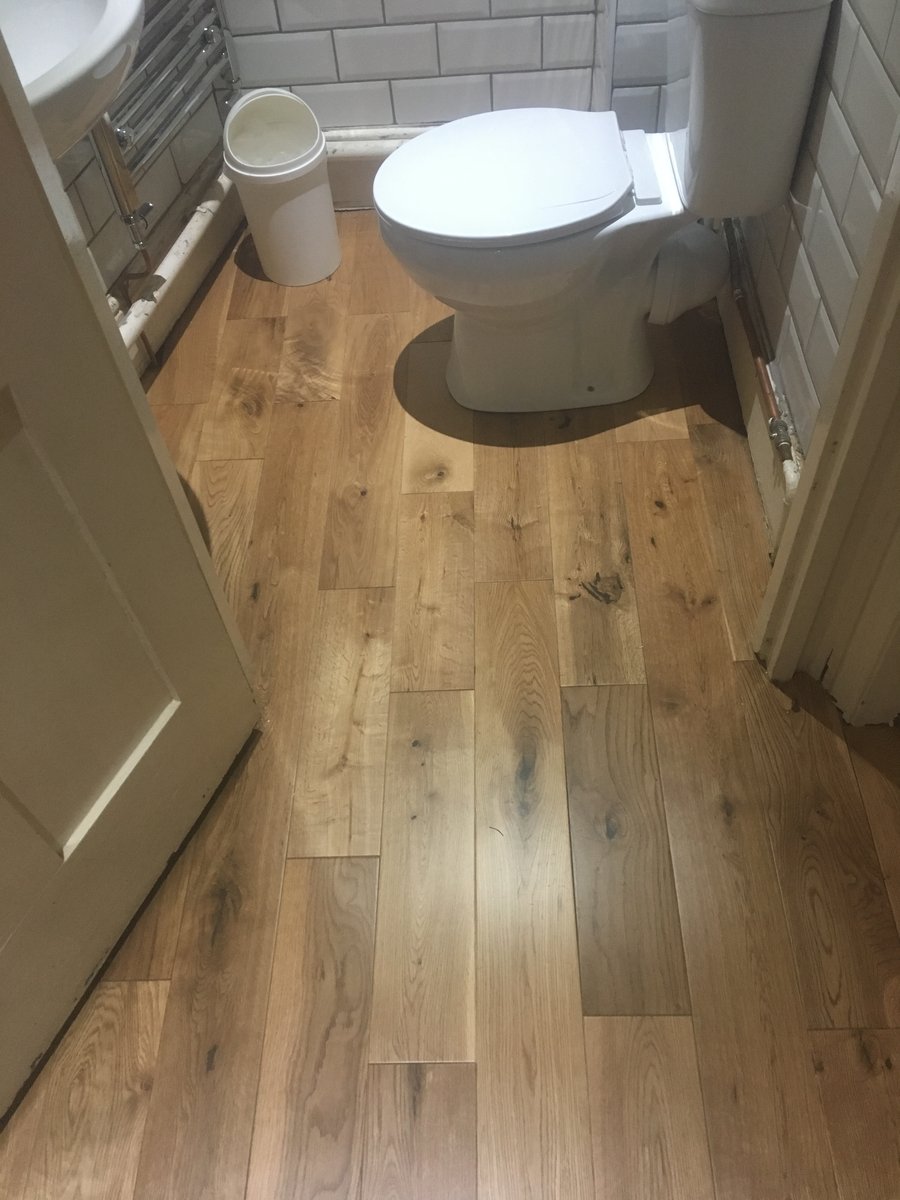 image shows: landing toilet refurbishment tintern 