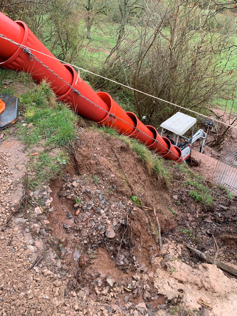 1035: Click here for full sized Land retention and drainage works image and more information Land retention and drainage worksImage with link to high resolution version