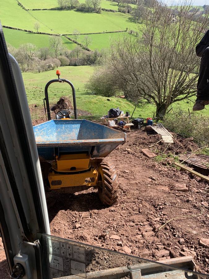 Image of landslide road damage repair abergavenny 016 <h2>2019-11-16 - Landslips can be a real problem at this time of year</h2>