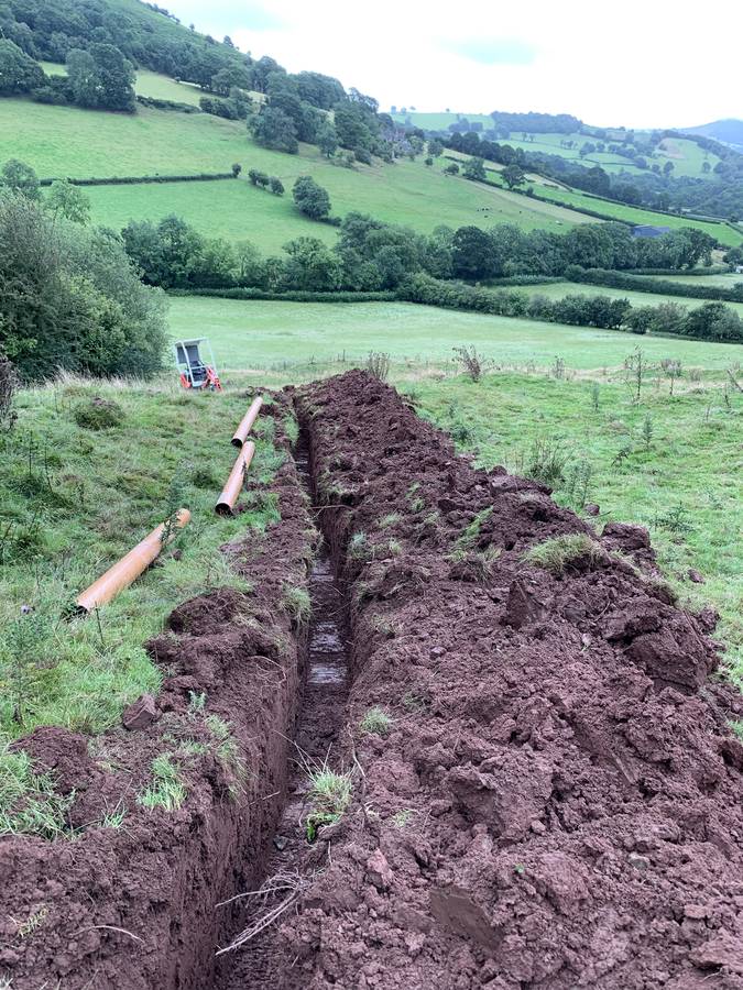 Image of landslide road damage repair abergavenny 052 <h2>2019-11-16 - Landslips can be a real problem at this time of year</h2>