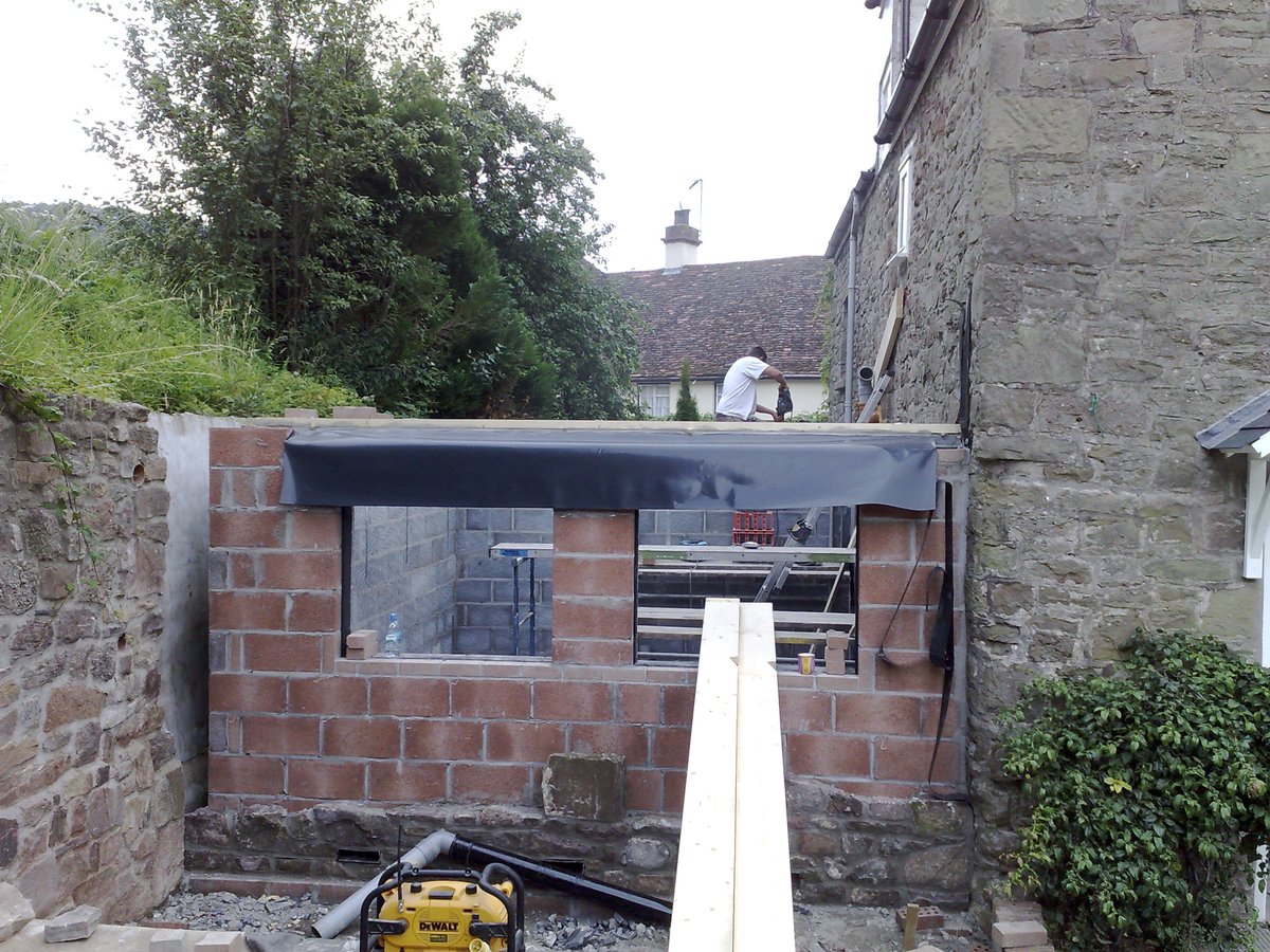 image shows: leominster shop renovation three storey 