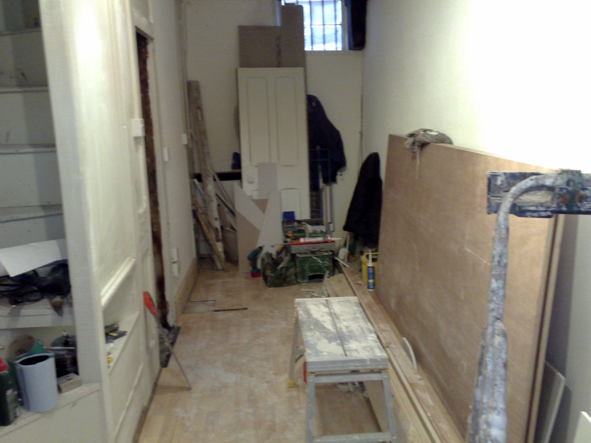 image shows: leominster shop renovation three storey 