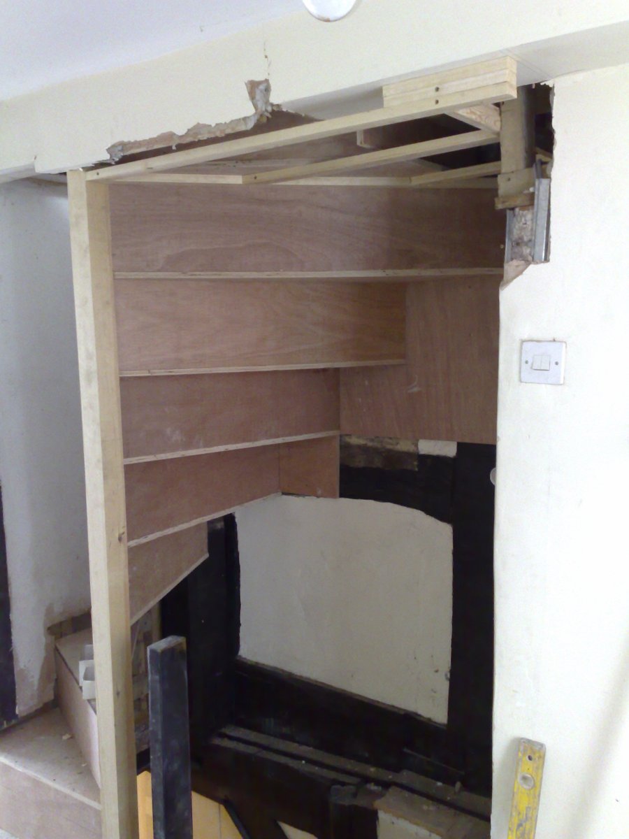 image shows: leominster shop renovation three storey 