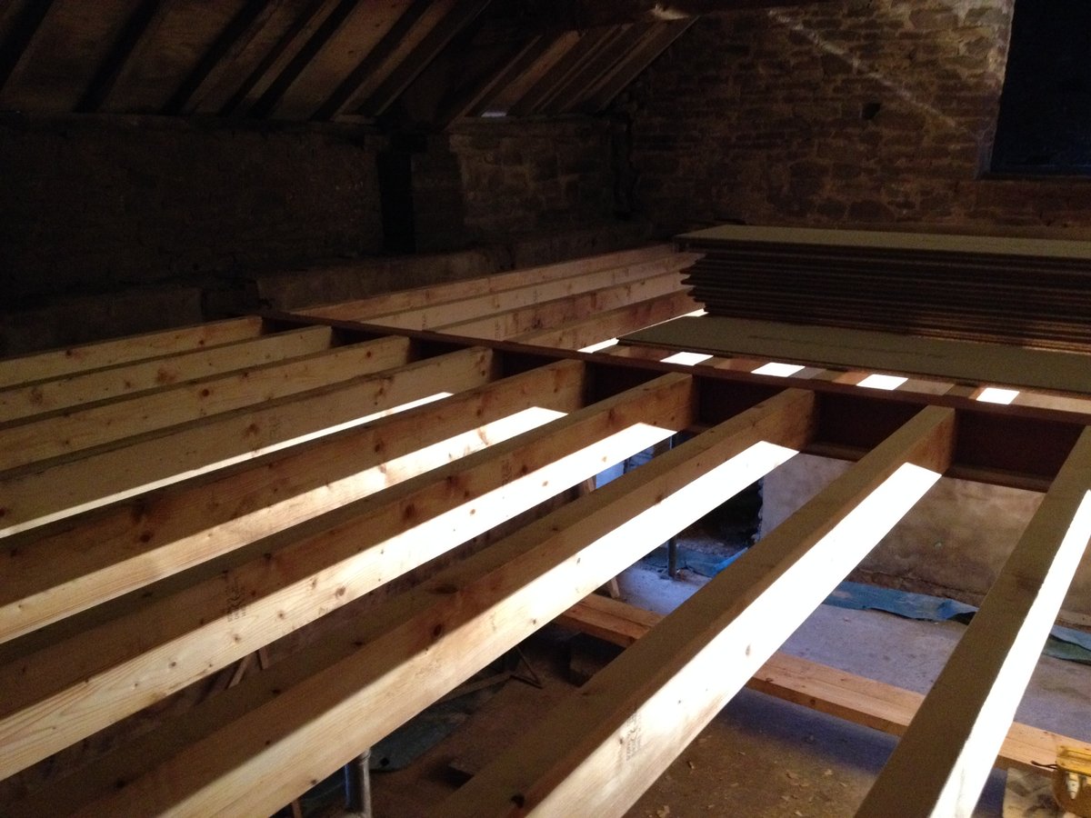 image shows: Looking back at a barn conversion in Llanishen