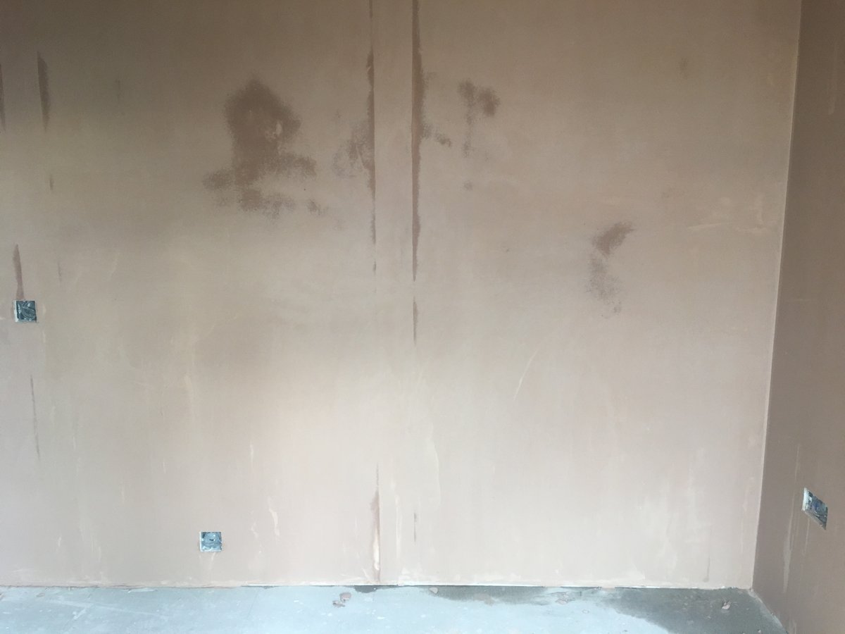 Image of new doorway boarding plastering llanishen 