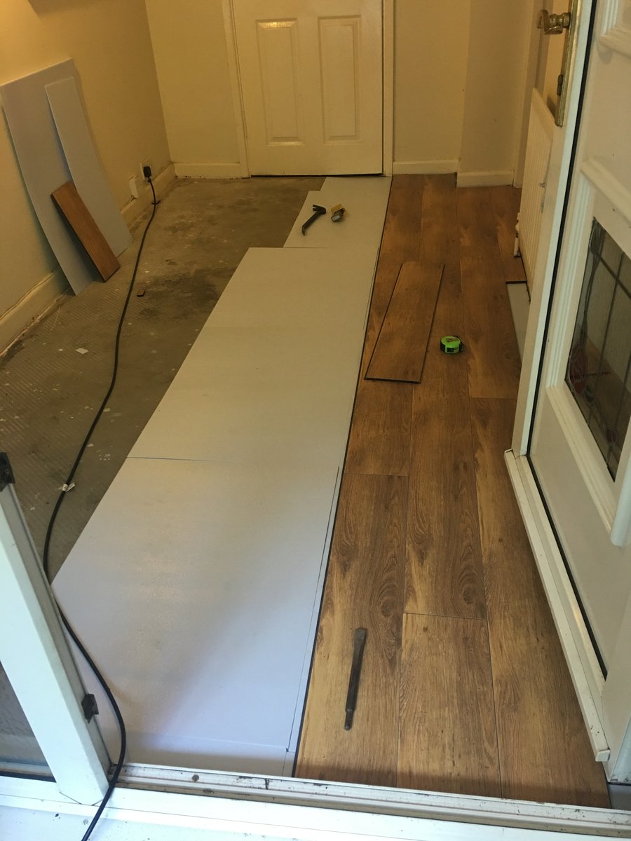 image shows: replacement wood floor tintern 