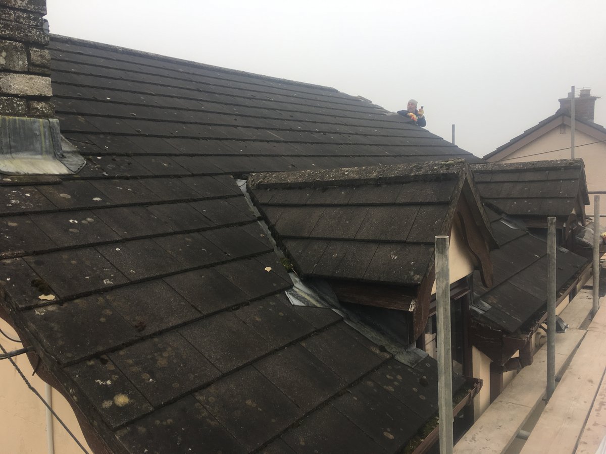 Image of roof replacement using existing tiles bury hill 