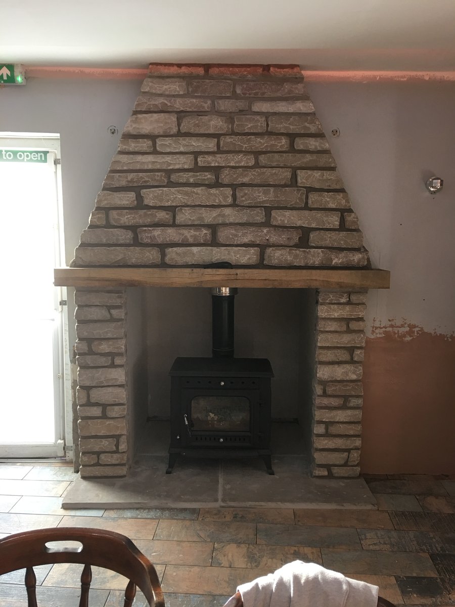 Image of somerset arms removep window replaced with log burner dingestow 031 2018-12-05 - Bringing new cheerful aspect to the local 