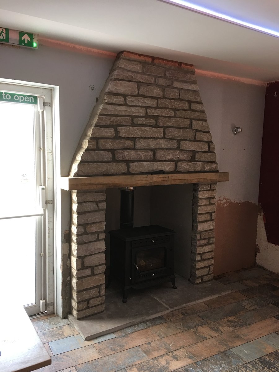 Image of somerset arms removep window replaced with log burner dingestow 032 <h2>2018-12-05 - Bringing new cheerful aspect to the local </h2>