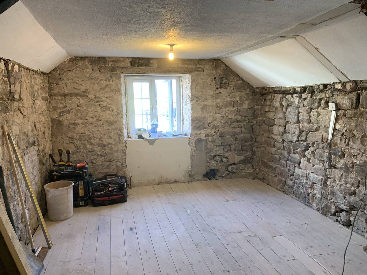 Image of stone cottage renovation catbrook 011 2019-12-15 - From a broken window to a complete renovation.  Every home has a list of jobs…