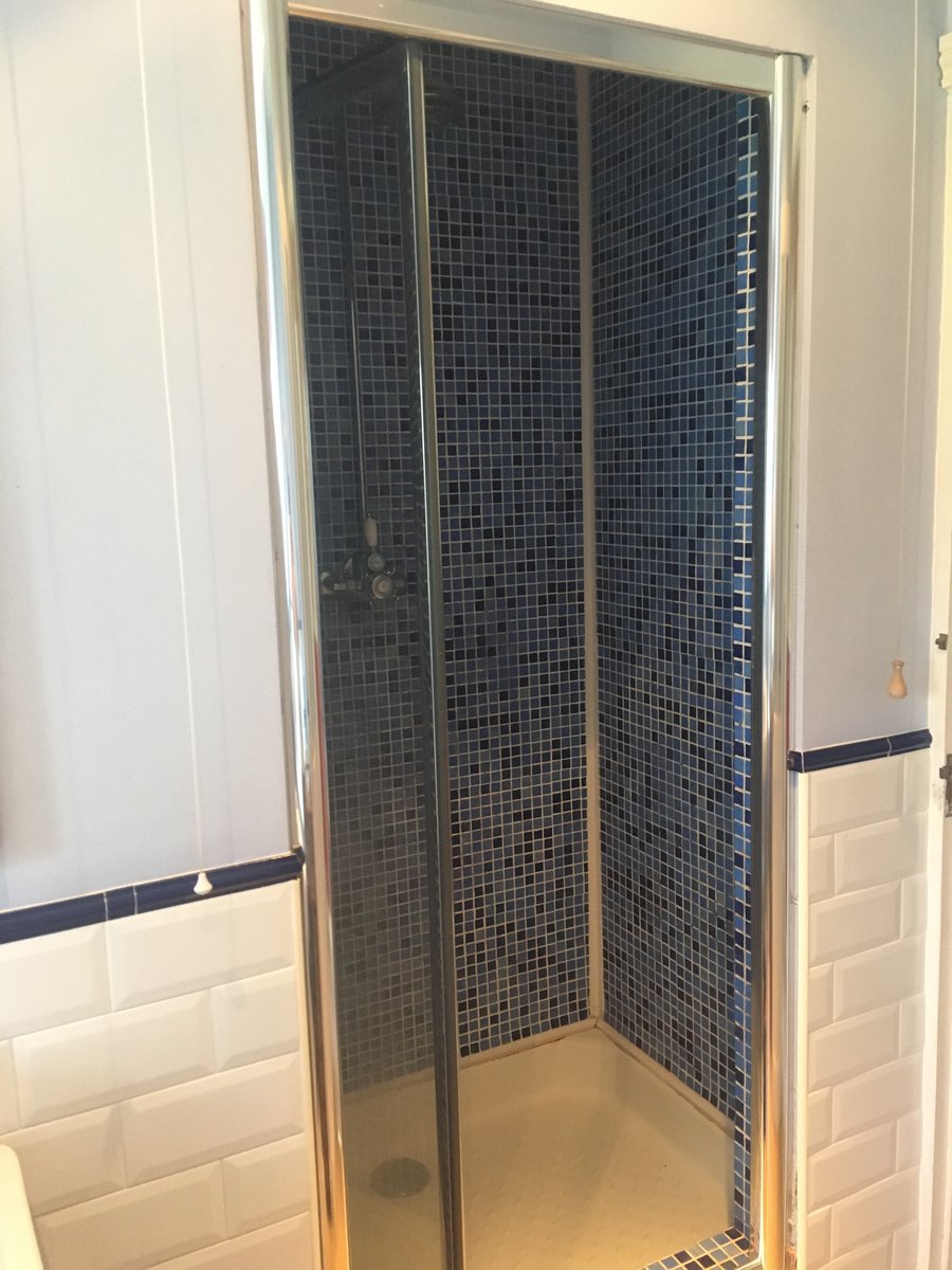 Image of upvc cladding shower cubicle abergavenny 